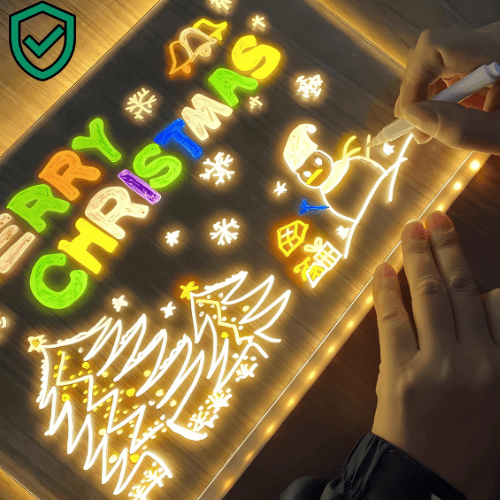 PIZARRA LED MÁGICA ®MAGICWRITE + 7 MARCODORES MAGICOS