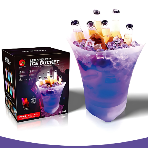 Hielera LED con parlante Bluetooth  ®FrostLight